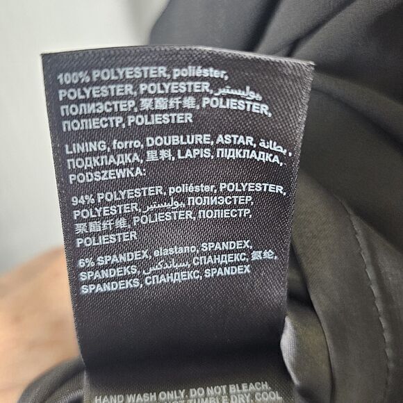 BEBE Black Tiered Dress Size 00 Halter Neck Chiffon Lined Cocktails Dinner Party - Picture 3 of 14